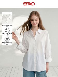 spao | Áo Thun Dài Tay Thoáng Khí Mềm Mại