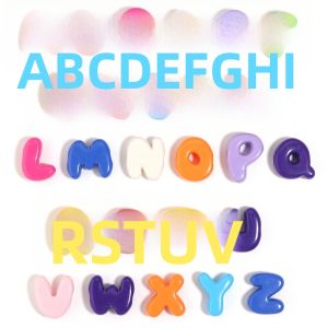 30 Chiếc Acrylic Lỗ Lớn Chữ Hạt Các Loại Màu Sắc Tự Làm Trang Sức Làm Phụ Kiện Cho Vòng Tay Bông Tai Mặt Dây Chuyền