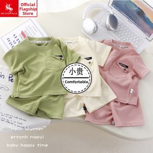 JIFANPAUL | Breathable Short Sleeve Sets Summer