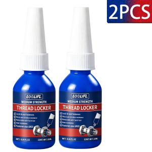 LOOLIFL | 50ML 272 243 Blue Thread Locker Nuts-Bolts Locker Screw Adhesive Lock Tight Seal Fasteners Anaerobic Curing Metal Glue Rustproof