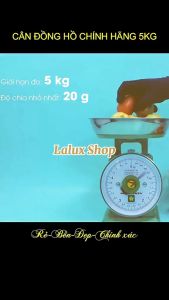 Cân Đồng Hồ NHƠN HÒA CHÍNH HIỆU Thép/Nhựa 500Gr/1Kg/2Kg/5Kg - Cân Nhà Bếp Nhơn Hoà Cao Cấp Độ Chính Xác Cao - Gia Dụng Lalux