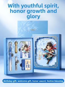 HERO | Student Fountain Pen Gift Box High Aesthetic Value Replaceable Ink Cartridge
