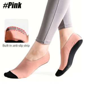 Womens Barefoot Non-Slip Yoga Grip Socks for Pilates Dance Ballet Home Training Exercise - 1 Pair