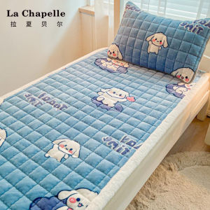 Yuzhaolin | Student Single Bed Winter Mattress Soft Milk Velvet Coral Fleece