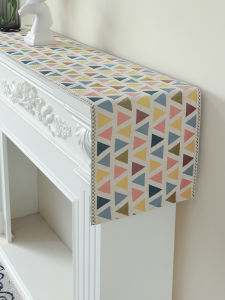 Elegant Long Table Flag TV Cabinet Tablecloth Tea Table Decorative Cloth Dinner Sideboard Five Drawer Cabinet Shoe Cabinet Cover
