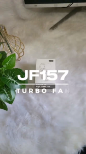 ELECTROBEATS JF157 High Speed Turbo Fan Portable Handheld Cooling Fan 4000mAh Rechargeable Battery Strong Airflow for Camping and Travel