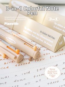 Planwith | Multi-color Replaceable Refill Push-type Quick-dry Neutral Pen