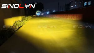 3\" Dual Color LED Work Light Bar: Ultimate Mini Driving Light for Motorcycle