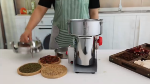 Máy xay đồ khô nghiền dược liệu thành bột mịn máy chuyên dụng xay đồ khô