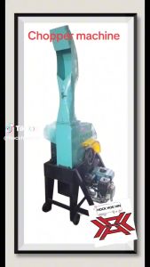HINCO CHOPPER MACHINE 2 TAN C/W PETROL ENGINE 8HP