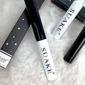 Long-Lasting Mascara Small Brush Mascara Long Thick Curling Eyelash Waterproof Beauty Supplies(Black Color)