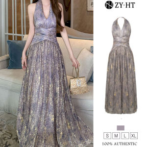 ZYHT EraVogue Women's Grey Dresses: A-line & High-Class Styles