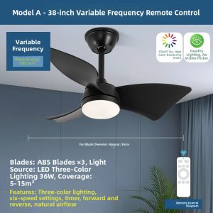 Chigo | Variable Frequency Integrated Fan Light for Home Use
