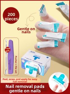 MONLEYTA | Nail Polish Remover Kit with Non-Damaging Cotton Pads for Nail Salon