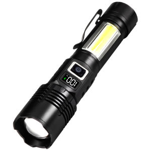 Portable Strong Light Multi-functional Flashlight with Side Light