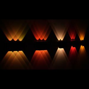 Modi Outdoor Solar Wall Light IP65 Waterproof 6 LED Solar Wall Lamp Lampu Dinding AUTO Sensor Decoration For Courtyard /Street /Garden 3 Year Warranty