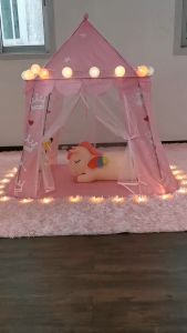 YTL เต้นท์เด็ก เต้นท์เจ้าหญิง บ้านของเล่น เต้นท์ปราสาทเด็ก เต๊นท์ คุณภาพดี พับเก็บได้ค่ะ ง่ายต่อการพกพา