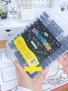 Bút Lông Màu Nhũ Kim Tuyến – Bút Vẽ Trang Trí Ánh Kim Lấp Lánh Trang Trí DIY Cho Bé & Người Lớn