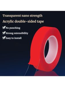 Double Sided Tape With Strong Acrylic Adhesive Suitable For Carpet Fixing Home Office Walls DIY Crafts Posters