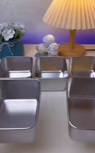 Hộp Đựng Thực Phẩm Tủ Lạnh Inox 304 Có Nắp Đậy Đa Năng Tiện Lợi