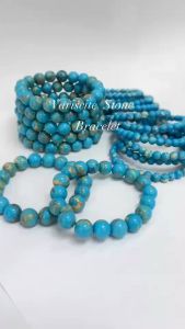 สร้อยแขนหินวาริซไซต์ ขนาด 10มิล ลดความเครียด