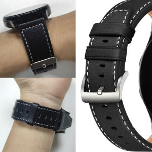 20mm 22mm Leather Strap For HUAWEI WATCH 5 4 Pro GT 5 4 46mm GT 3 GT2 Pro 42mm Buds Band Bracelet Galaxy Watch 7 6 5 Accessories
