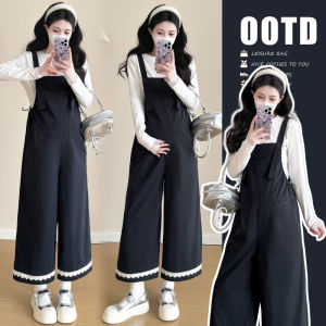 Stylish Loose Skinny Youthful Maternity Jumpsuit Set