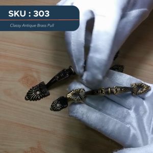 Antique Cabinet Handle with Screw Vintage 303 Drawer Handle Cabinet Door Handle Door Handle