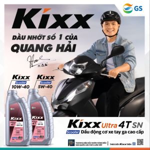 Nhớt Xe Tay Ga Kixx Ultra 4T 5W40 800ML 4Tặng1Nhớt Số 60K Chuyên Xe Ga Tay Ga Đời Mới Fully Synthetic Nhập Khẩu Hàn Quốc NanoGold
