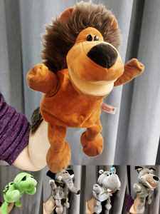 JIFANPAUL | Hand Puppet Monkey Toy with Moving Mouth