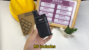 KSUN M6 2PCS Walkie Talkie MINI Radio 5KM Range for Travel camping