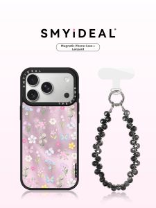 Smyideal | Magnetic Unique Flower Butterfly Pattern Phone Case