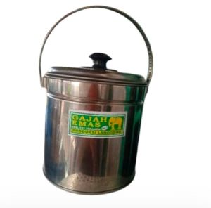 (BUBBLEWRAP) RANTANG TUNGGAL KUAH SUP SOTO/RAWON STAINLESS CAP GAJAH EMAS