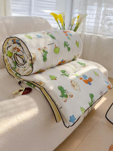 Washable Air Conditioner Summer Light Weight Kids Bedding Double Layered Fiber Filled Durable Polyester And Soybean Fiber Core