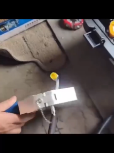 Manual portable crimping machine for automotive air conditioning pressure pipe pliers