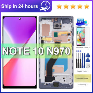 For Samsung Note10 N970 N970F SM-N970F TFT Quality LCD Display Touch Screen with Frame Digitizer Assembly for Note 10