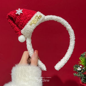 เครื่องประดับผมผ้าขนสัตว์สุดน่ารักสำหรับผู้หญิง หมวกสวมหัว หมวกเดินทาง หมวกตกแต่งผม เครื่องประดับผม วัสดุโพลีเอสเตอร์ รุ่นฤดูใบไม้ร่วง 2024