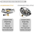 Super Kalan Burner Gasulette Burner Gas Stove Head Original Single burner Aluminum Single burner gas stove Portable Butane Gas Stove Camping Stove Suitable for family cooking and camping. 