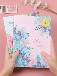 Work Secretary 2026 Yearly Planner A4 Time Management Notebook Monthly Self-Discipline Punch Card New Style A5 Notebook Calendar