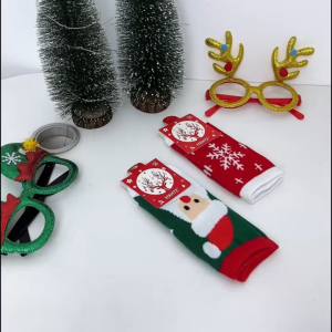 Kids Corner 5 Pairs Cotton Socks Affordable Christmas Cute Design for Christmas for Kids Boys & Girls 1-12 Years Old