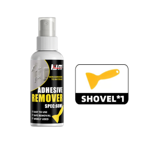 KJM 60ML Fast-Acting Adhesive Remover Instant Glue Residue Cleaner for Car Windows Decals & Household Stickers