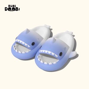 Dép Trẻ Em Hình Cá Mập Màu Khối EVA Mùa Hè 2024 Dép Đi Trong Nhà Chống Trượt Cho Bé Trai Và Bé Gái Dép Đi Trong Nhà Phong Cách Dễ Thương