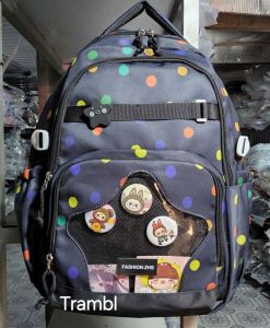 Balo thời trang balo trung học họa tiết hoạt hình mã 3716