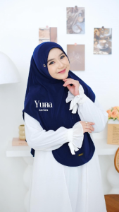 YUNA Daffi Hijab Instan Jersey Premium Simple Terbaru 2025