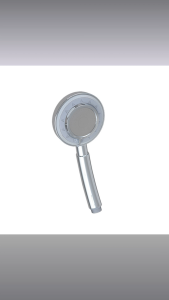 Mirinae 3-Step Laser Massage Shower Head | High-Pressure Handheld Shower | Soft Mist Spray Water-Saving & Skin-Friendly Design