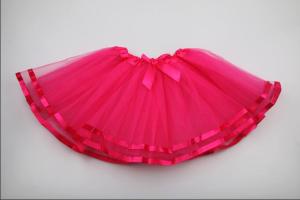 Baby Girl Tutu Skirt Cute Kids Princess Tulle Skirts Summer Children Party Ribbon Skirt Girls Dance Pettiskirt