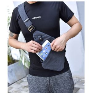 Ultra thin water resistant fabric tt viral man cheat bag