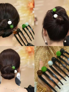 Kẹp Tóc Ba Răng Thời Trang Chất Liệu Vải Thiết Kế Độc Đáo Phụ Kiện Tóc Phụ Kiện Tóc Mới Ra Mắt