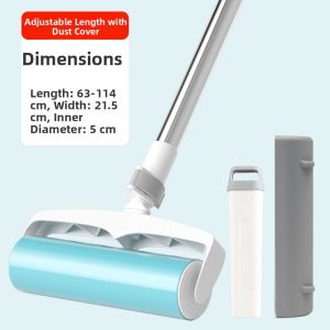 CHUSHE | Pet Hair Remover Sticky Roller Bed Cleaning Tool