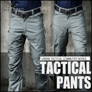 Fuguiniao Người Đàn Ông leo núi Cắm Trại Ngoài Trời Leo Núi Câu Cá Jogger quần đi bộ đường dài quần đi bộ đường dài Hàng Hóa Không Thấm Nước Làm Việc Chiến Thuật Truse